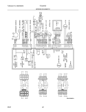 WIRING SCHEMATIC Diagram and Parts List for FSC23R5DWF  Frigidaire Refrigerator