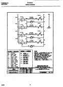 WIRING DIAGRAM Diagram and Parts List for FEC3X2XAW1  Frigidaire Cooktop