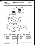 BROILER PARTS Diagram and Parts List for 31-2649-23-04  Tappan Range