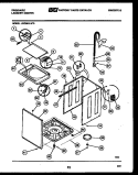 CABINET PARTS Diagram and Parts List for LCG851LL0  Frigidaire Washer Dryer Combo