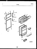 Part Location Diagram of 5316331691 Frigidaire RACK, REFR, UPPER