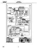 WIRING DIAGRAM Diagram and Parts List for FEB374CHBB  Frigidaire Wall Oven