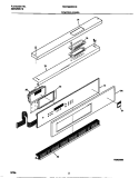 CONTROL PANEL Diagram and Parts List for FEB789WCCC  Frigidaire Wall Oven