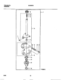 TRANSMISSION Diagram and Parts List for MLCE52RCS0  Tappan Washer