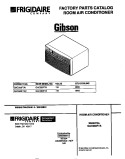 COVER Diagram and Parts List for GAC083F7A1  Gibson Air Conditioner