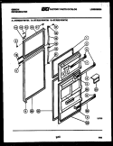 Part Location Diagram of G187552-02 Frigidaire PANEL-INNER