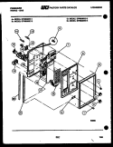 CONTROL PANEL Diagram and Parts List for GPM638BDL3  Frigidaire Range