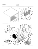 SYSTEM Diagram and Parts List for FRT18S6AW8  Frigidaire Refrigerator