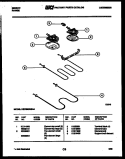 BROILER PARTS Diagram and Parts List for KEC3M6NSAA  Gibson Range