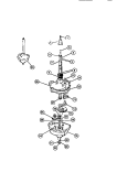 MECHANISM Diagram and Parts List for WCISFH0  Frigidaire Washer