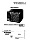 COVER Diagram and Parts List for FAV18EJ2A1  Frigidaire Air Conditioner
