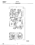 WIRING DIAGRAM Diagram and Parts List for MRT15CPEW0  Frigidaire Refrigerator