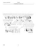RECOMMENDED SPARE PARTS Diagram and Parts List for FAS25ER2A14  Frigidaire Air Conditioner