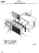 Part Location Diagram of 5303316608 Frigidaire FRONT COMPLETE