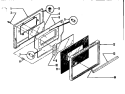 Part Location Diagram of 3016504 Frigidaire BRACKET-GLASS Mounting (sold individually, 2 recommended)