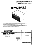 COVER Diagram and Parts List for FAC082G7A3  Frigidaire Air Conditioner