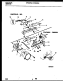 REFRIGERATOR CONTROL ASSEMBLY, DAMP Diagram and Parts List for MRS22WRAW0  Frigidaire Refrigerator