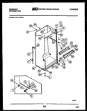 CABINET PARTS Diagram and Parts List for FPI17TFL3  Frigidaire Refrigerator