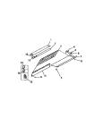 FLOURESCENT LIGHT, BALLAST Diagram and Parts List for REG638ML7  Frigidaire Range