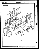 BACKGUARD Diagram and Parts List for CEA1M2WSTA  Gibson Range
