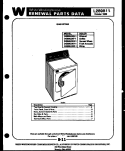 COVER Diagram and Parts List for AC088K7B2  Frigidaire Air Conditioner
