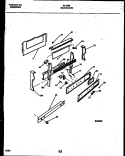 BACKGUARD Diagram and Parts List for 30-4382-23-01  Tappan Range