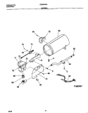 BURNER Diagram and Parts List for GDG546RES0  Gibson Dryer