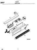 Part Location Diagram of 318030209 Frigidaire PANEL-CONTROL