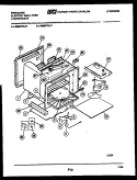 UPPER BODY PARTS Diagram and Parts List for REM77BLB0  Frigidaire Microwave Oven Combo