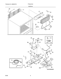 SYSTEM Diagram and Parts List for FTMD18P4KB0  Frigidaire Refrigerator