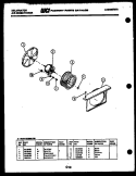 AIR HANDLING PARTS Diagram and Parts List for SH205C1QB  Kelvinator Air Conditioner