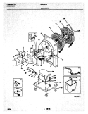 UNIT PARTS Diagram and Parts List for MDH50TN1  Frigidaire Dehumidifier