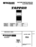 COVER Diagram and Parts List for TEO356BCDD  Tappan Range