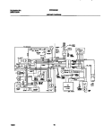 WIRING DIAGRAM Diagram and Parts List for FRT22RGCB8  Frigidaire Refrigerator