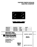 COVER Diagram and Parts List for FEC36C4HTA  Frigidaire Cooktop