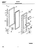 Part Location Diagram of 5303917882 Frigidaire PANEL-Refrigerator DOOR