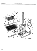 COOLING SYSTEM Diagram and Parts List for FRT22RHAD1  Frigidaire Refrigerator
