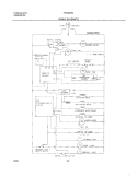 WIRING SCHEMATIC Diagram and Parts List for FRS26F5AQ0  Frigidaire Refrigerator