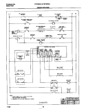 WIRING DIAGRAM Diagram and Parts List for FEF368CCTC  Frigidaire Range