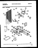 SYSTEM AND AUTOMATIC DEFROST PARTS Diagram and Parts List for AMK175EN2T  Kelvinator Refrigerator
