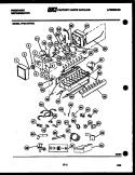 ICE MAKER AND INSTALLATION PARTS Diagram and Parts List for FPD14TIFA0  Frigidaire Refrigerator