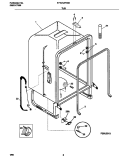 Part Location Diagram of 154225501 Frigidaire Float Switch