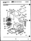 BODY PARTS Diagram and Parts List for KB122LMO  Frigidaire Wall Oven