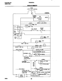 WIRING DIAGRAM Diagram and Parts List for FRS22ZGGD4  Frigidaire Refrigerator