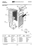 WRAPPER Diagram and Parts List for CDH25E1  Frigidaire Dehumidifier