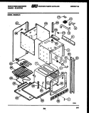 BODY PARTS Diagram and Parts List for KB883LM1  Frigidaire Wall Oven