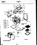 Part Location Diagram of 316008305 Frigidaire HANDLE-DOOR