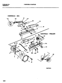 REFRIGERATOR & FREEZER CONTROLS Diagram and Parts List for F45WP22BD0  Frigidaire Refrigerator