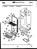 CABINET PARTS Diagram and Parts List for FV19F5WVFB  Gibson Freezer
