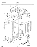 Part Location Diagram of 218896704 Frigidaire Grille Fastener
